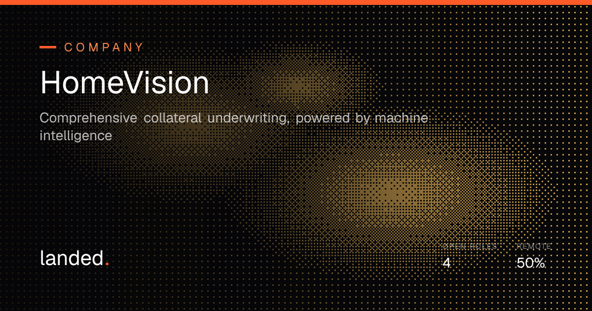 HomeVision careers: 4 jobs open in Oct 2026 | landed